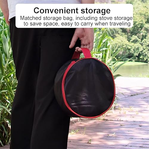 Miniatura 9 de Estufa de camping a prueba de viento  Estufa de mochilero de 7 núcleos Camping portátil  Ligero para