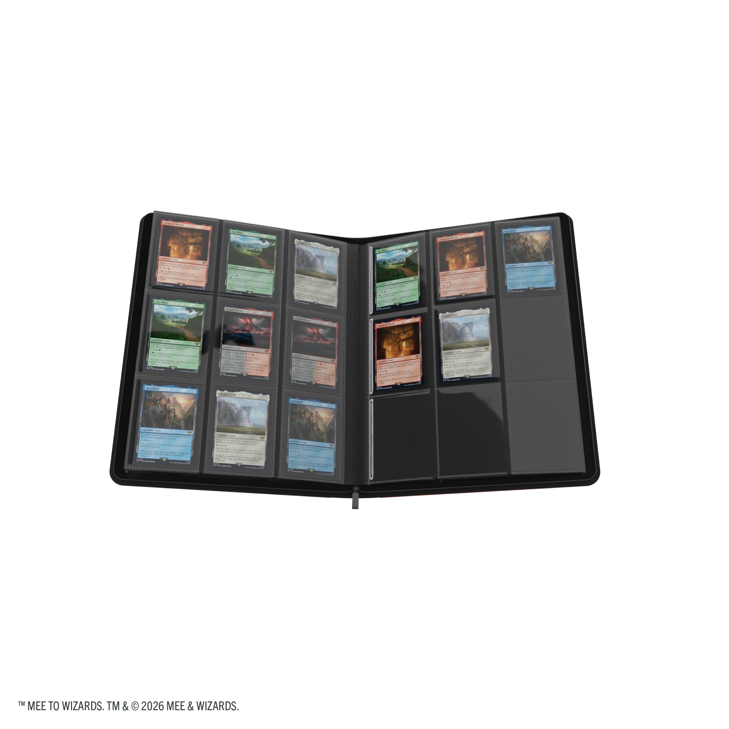 Gamegenic Magic: The Gathering | The Hobbit Album zippé 18 pochettes – Elf 1 (design alt)/Nain 1 (design alt)