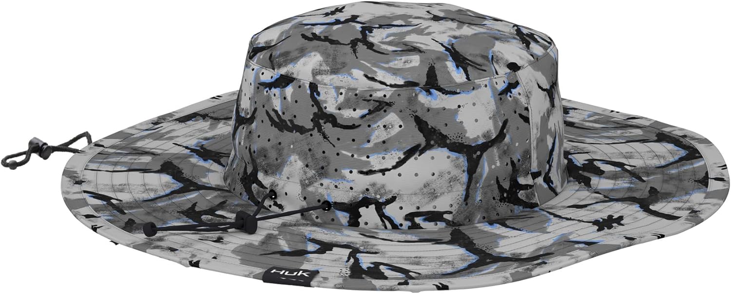 HUK Mens Boonie Hat, Wide Brim Fishing Hat for Men - Image 2