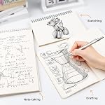 Four Candies Mechanical Pencils Set, 2Pcs Silver Metal Pencils Set with 360PCS HB Lead, 3 Erasers,9 Eraser Artist Pencils with Case for Drawing Sketching(0.5 & 0.7 mm)
