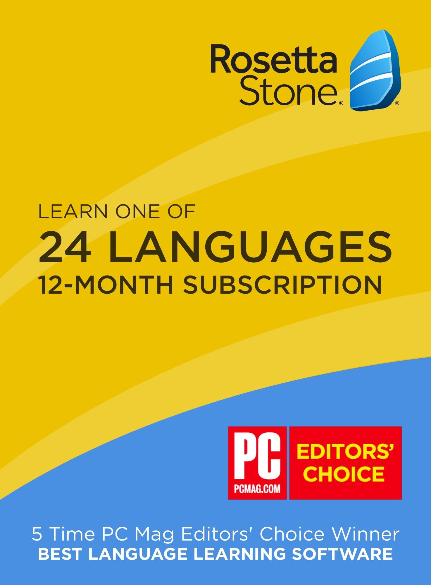 Rosetta Stone: Learn a language for 12 months on iOS, Android, PC, and Mac - mobile & online access