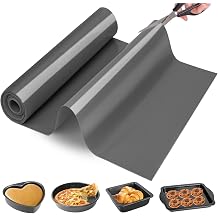 Silicone Baking Mat Roll-Gray-16IN-10FT