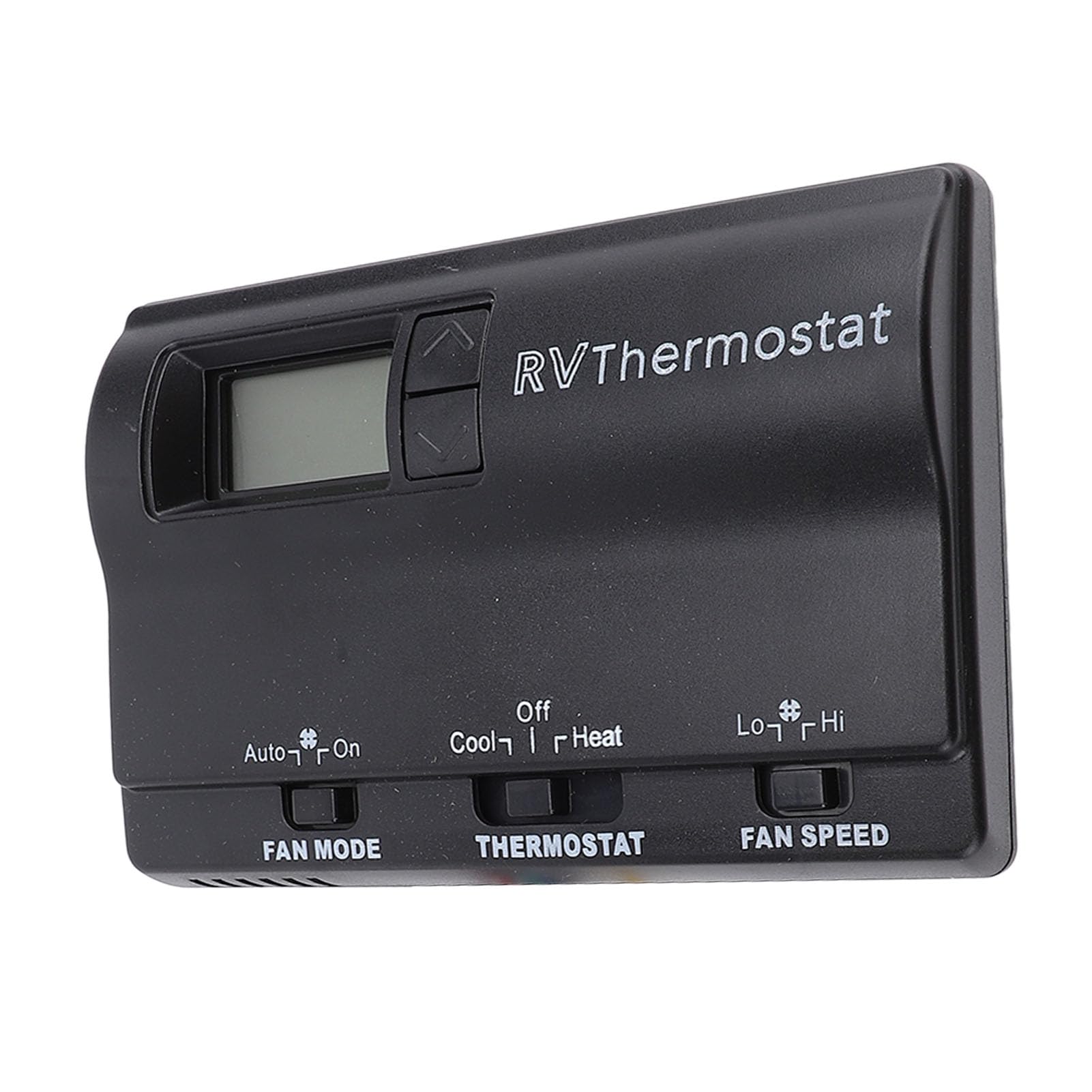 Dioche Thermostat Numérique de Remplacement pour Camping-Car, 3 Modes de Réglage, Chauffage et Refroidissement, Thermostat Mural 83303362 pour (Black)
