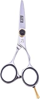 ShearsDirect 4.5 Inch Off Set Handle Design with A Black Tension Knob, 2 Ounce