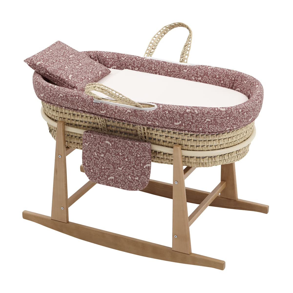 Cambrass - Cestone Mio Cuco+P.Cest. Legno Alaska Rosa 49X80X61 Cm