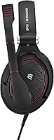 Vista 3 de Sennheiser G4me Zero auriculares para videojuegos de PC, negro rojo (Black wRed)
