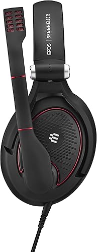 Miniatura 3 de Sennheiser G4me Zero auriculares para videojuegos de PC, negro rojo (Black wRed)