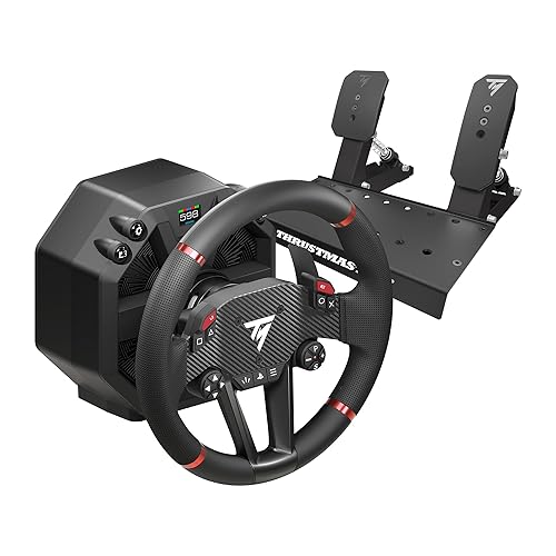 THRUSTMASTER T598, Direct Drive Racing Wheel with Force Feedback, Next-gen Direct Axial Drive Technology (compatible with PS5, PS4, PC) (Renewed)