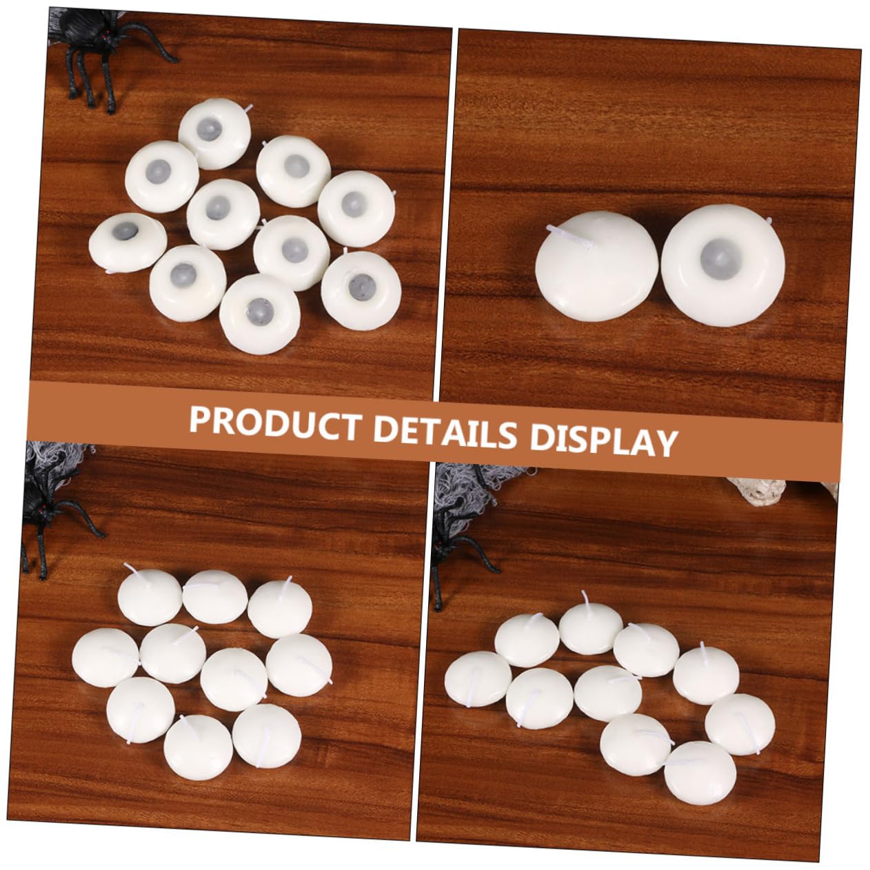 Mobestech 100 Piezas Velas Flotantes Esféricas para Bodas Velas Decorativas para Fiestas para Agua Grandes y Hermosas Piscinas o Eventos