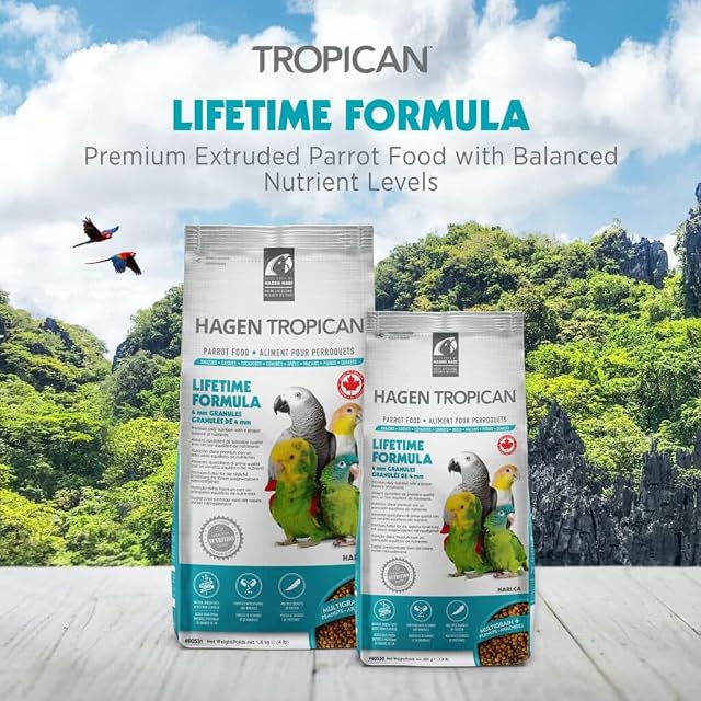 Foto 2 de 5 de Tropican Mantenimiento para Loros - 820 gr