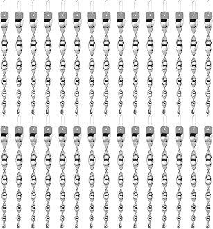 Woodpecker Rods for House,Bird Reflective Devices Outdoor,Reflective Scare Rods,Bird Reflectors for Outside（Christmas Reflector Strip Hanging Home As Decoration(30PCS)