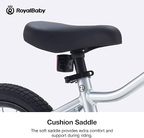 Miniatura 8 de Royalbaby Bicicleta de aluminio para niños de 16 y 18 pulgadas, bicicleta ligera para niños y niñas de 4 a 9 años, varios colores