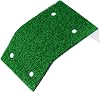 Turtle Basking Platform with Suction Cups – Floating Plastic Terrace with Climbing Ramp and Grass Turf Resting Dock for Aquatic Pets in Aquariums