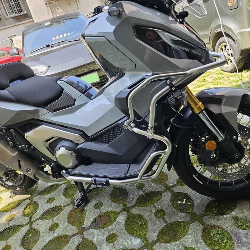Engine Guard Crash Bars for X-ADV 750 2021-2024 Highway Crash Bars Bumper Engine Tank Guard Stunt Cage Protector Motorcycle Accessories Motorbike Crash Bar Bumper