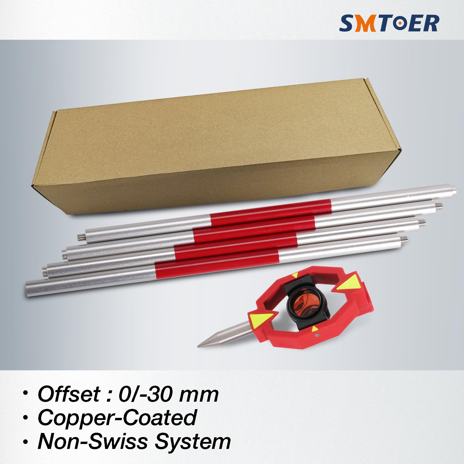 Amazon.com: Mini Prism Reflector with 4 Rods, Adjustable 0 mm