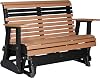 LuxCraft Plain Glider - 4 CedarBlack