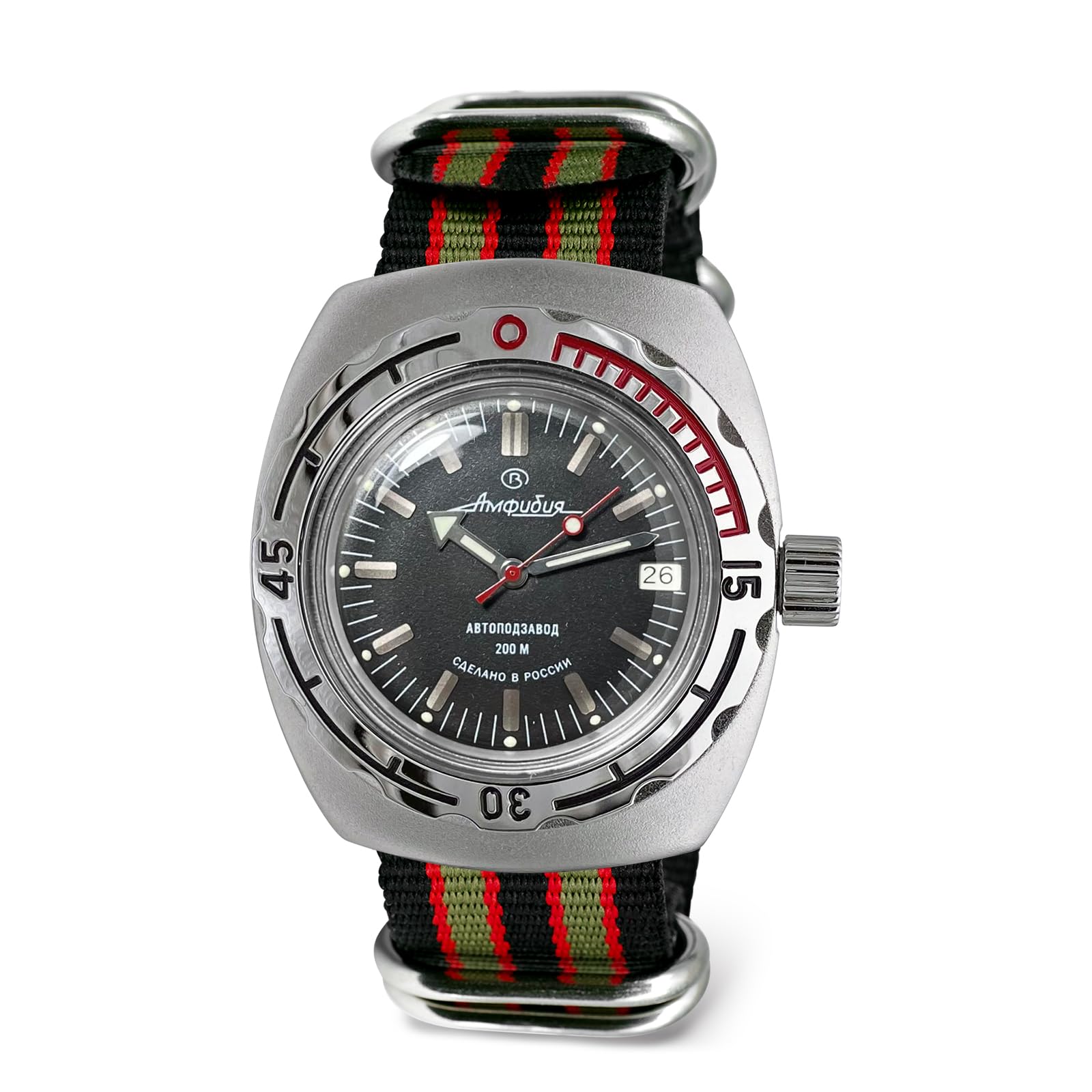 Vostok| Amphibia 090662 Automatic Self-Winding Diver Wrist Watch