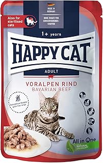 Happy Cat Culinary Meat in Sauce Voralpen Rind Pouch 20 x 85 g product image