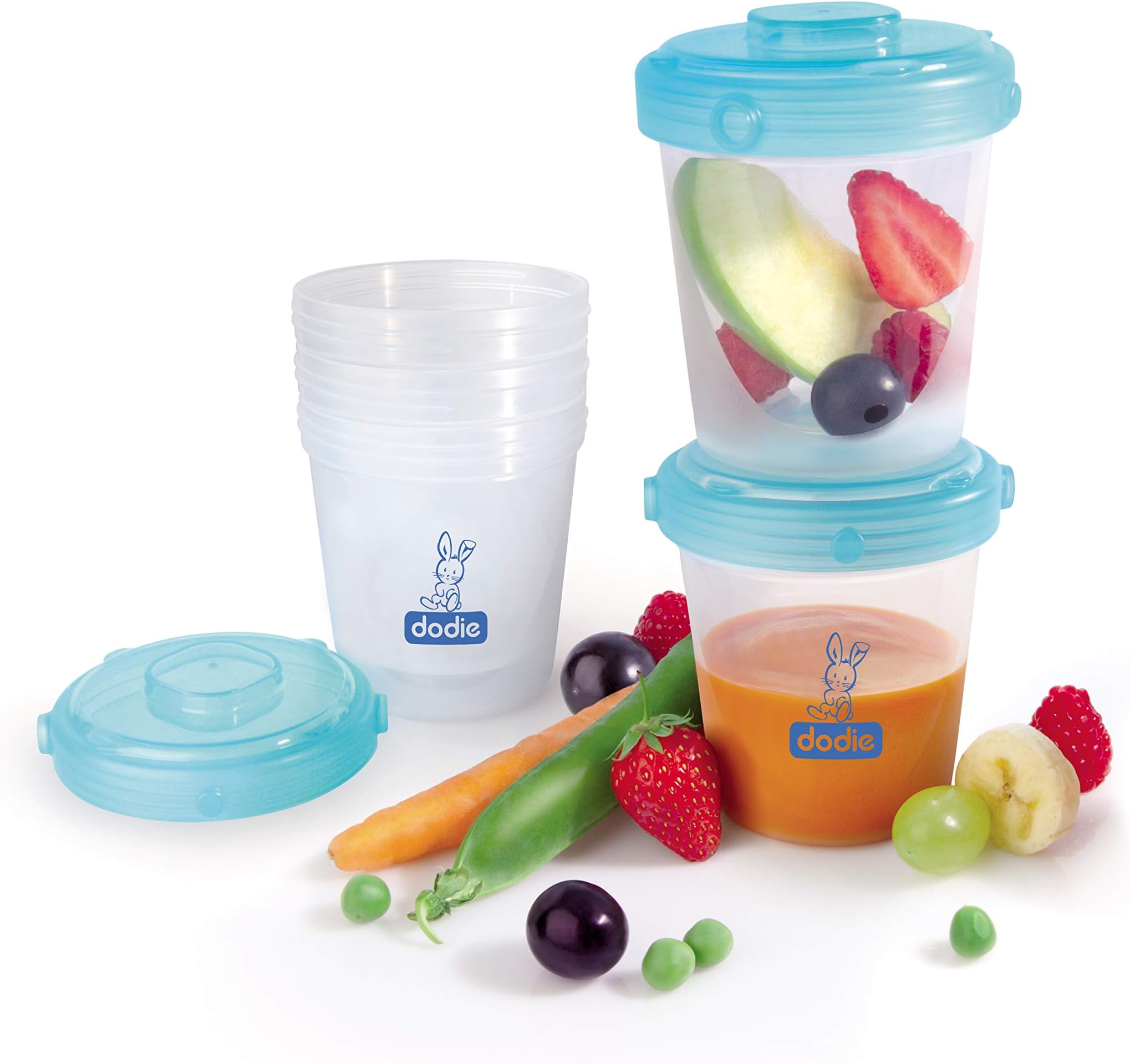 Dodie – 6 Food Storage Containers, 200ml