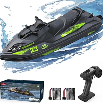 Brushless Jet Pump RC Boat, 2.4GHz Adult RC Jet Ski (Brushed)