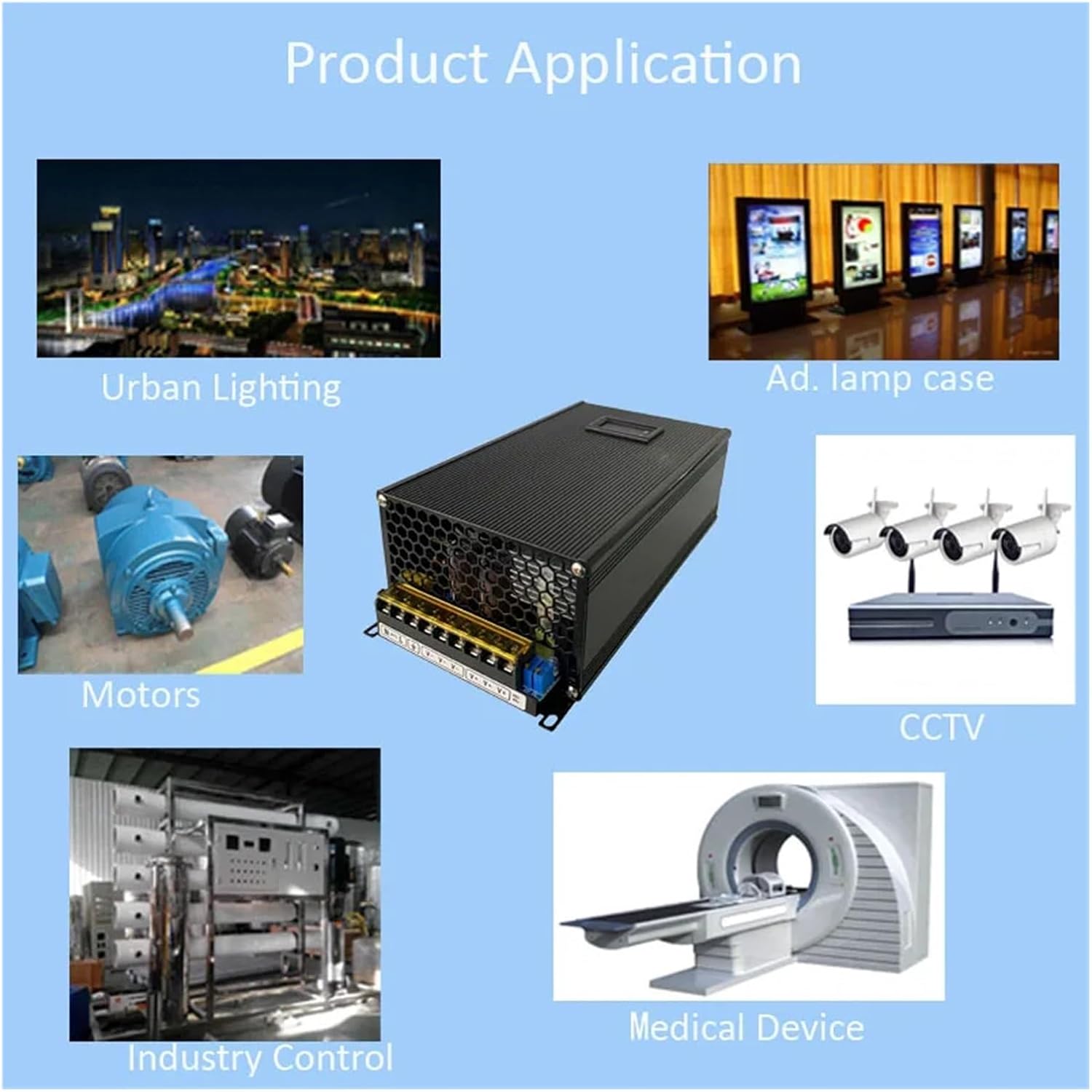 1500W AC to DC Converter 12V 24V 36V 60V 70V for LED Driver Battery Charger Adjustable DC Power Supply(220V,24V_1500W)
