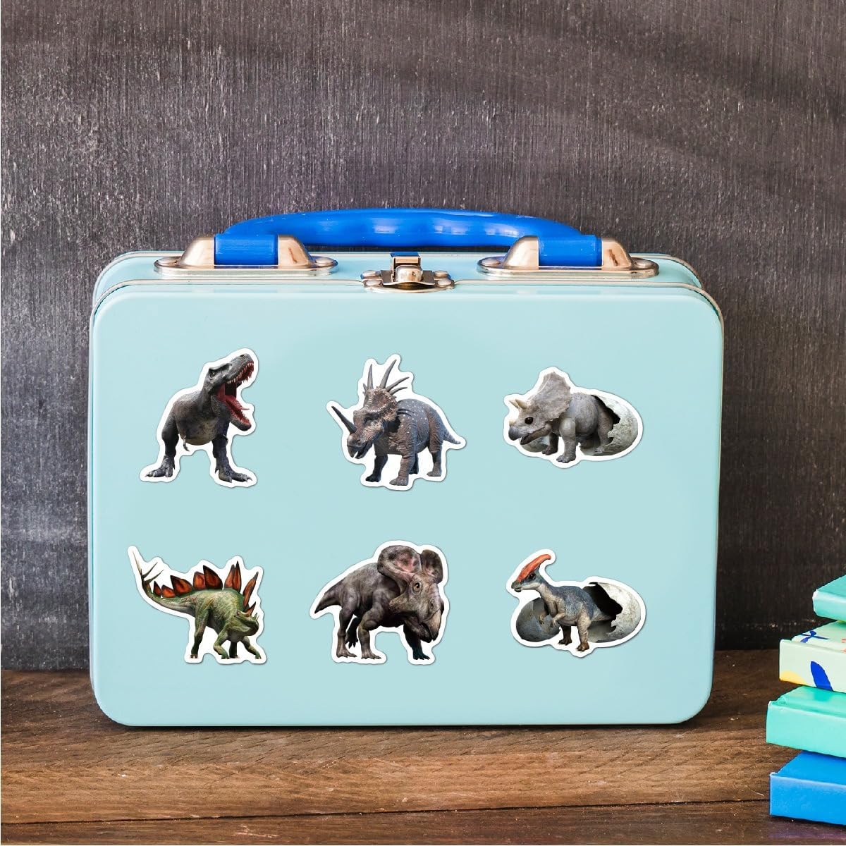 100 Niedliche Dinosaurier-Aufkleber Für Kinder – Wasserdichtes Vinyl – Matt – Perfekt Für Wasserflaschen, Laptops, Scrapbooking & Party-Geschenke