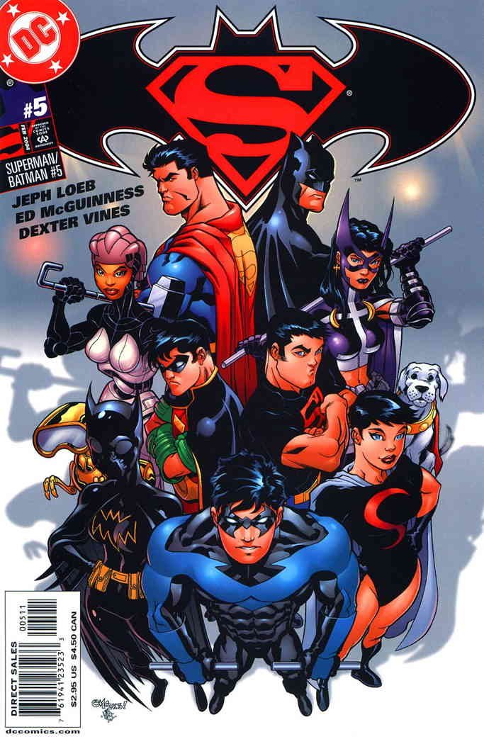 Amazon.com: Superman/Batman #5 VF/NM ; DC comic book | Jeph Loeb