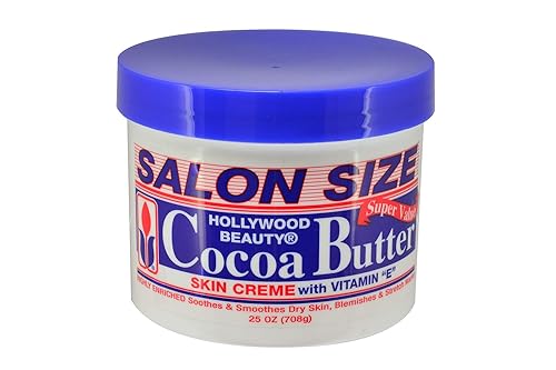 Hollywood Beauty Skin Creme Manteca de cacao, 25 oz (paquete de 5)