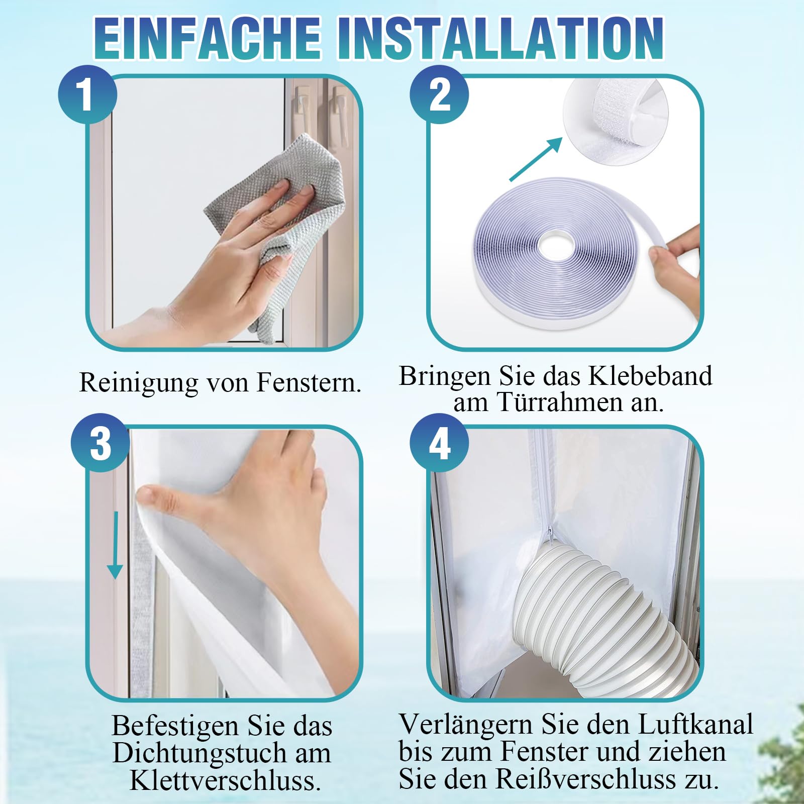 Guarnizione Universale Per Condizionatori Portatili HOOMEE - 500 Cm, Impermeabile E Anti-Zanzare - Foto 8