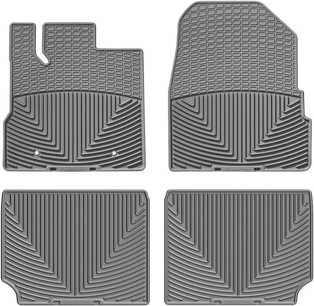 WeatherTech All-Weather Floor Mats for Chevrolet Equinox, Terrain 1st & 2nd Row (W165-W281), Black