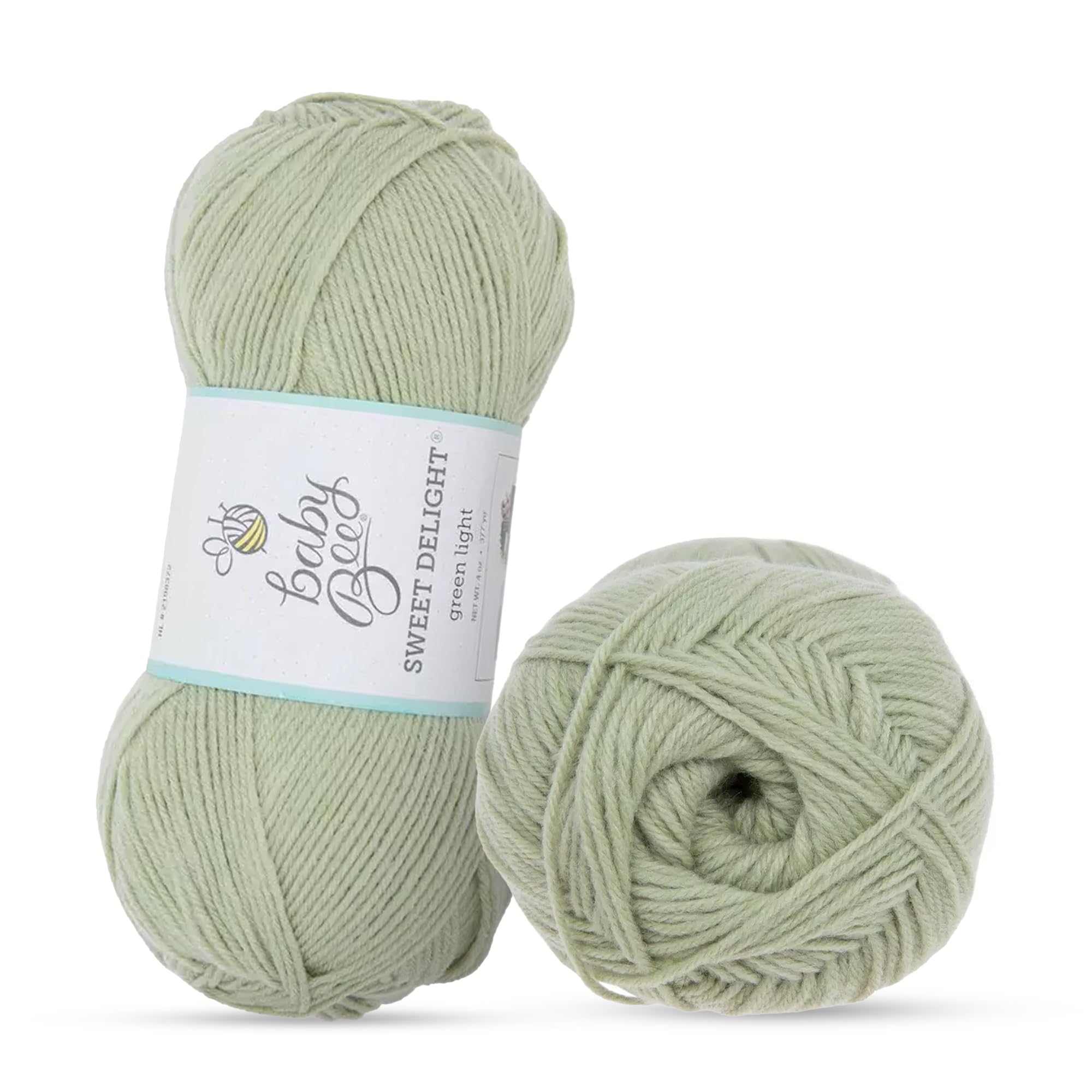 　バード　 baby, light green Amazon.com: Baby Bee 3 - Light Yarn for Crocheting & Knitting