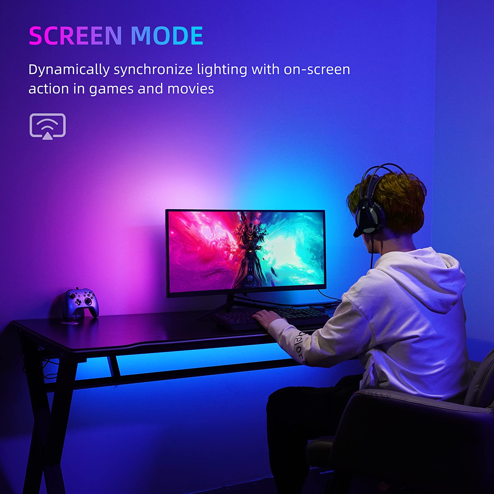 Lytmi Immersion Monitor Backlight for Windows PC, Scre...B09MHHXXSC