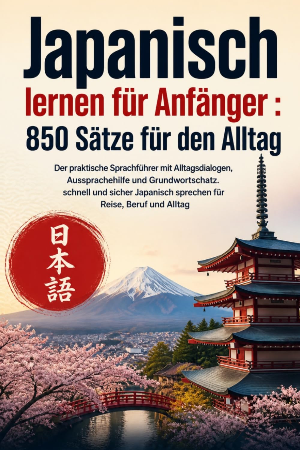 Japanisch lernen für Anfänger : 850 Sätze für den Alltag: Der praktische Sprachführer mit Alltagsdialogen, Aussprachehilfe und Grundwortschatz. ... sprechen für Reise, Beruf und Alltag