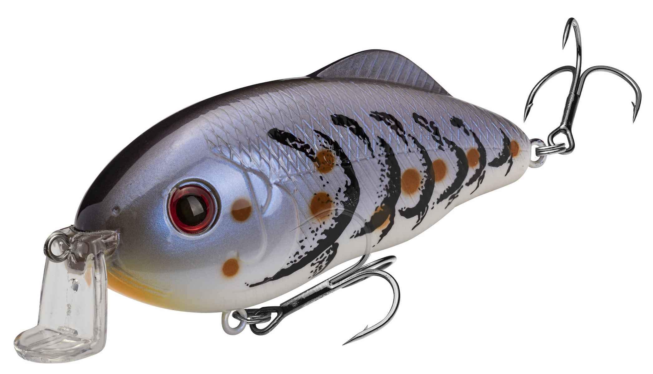 Strike KingHybrid Hunter Crankbait Fishing Lure, 1 oz, Reflective 3D Eyes