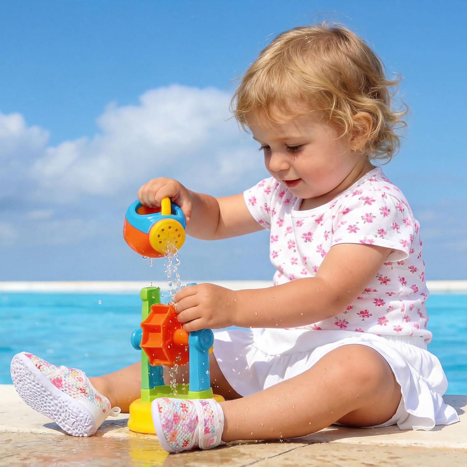 JOINFREE Baby Water Shoes Toddler Boys Girls Sandals Baby Lightweight Beach Swim Pool Shoes Kids Barefoot Quick-Dry Auqa Socks Infant First Walking Shoes - Image 2