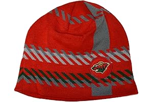 Minnesota Vikings Old Time Hockey Cuffless Rugby Stripe Stocking Cap