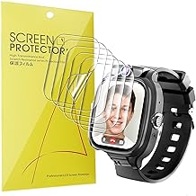 Lamshaw Screen Protectors for VELTIX New Smart Watch 1.69 Inch-Compatible with VELTIX Watch -Transparent Soft TPU Film HD-Easy Installation Bubble-Free (6 Pieces)