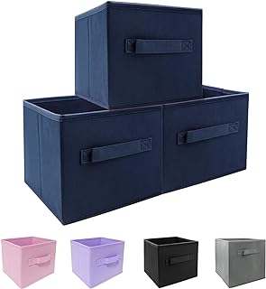 Small Storage Bins,Collapsible Fabric Storage Organizer 9.0