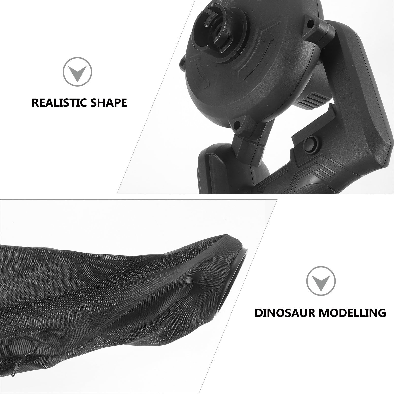 VILLCASE Soffiatore Aria senza Fili Ricaricabile per Auto e Casa, Design Ergonomico in Abs e Rame, Soffiatore Portatile Versatile per Pulizia Polvere e Foglie