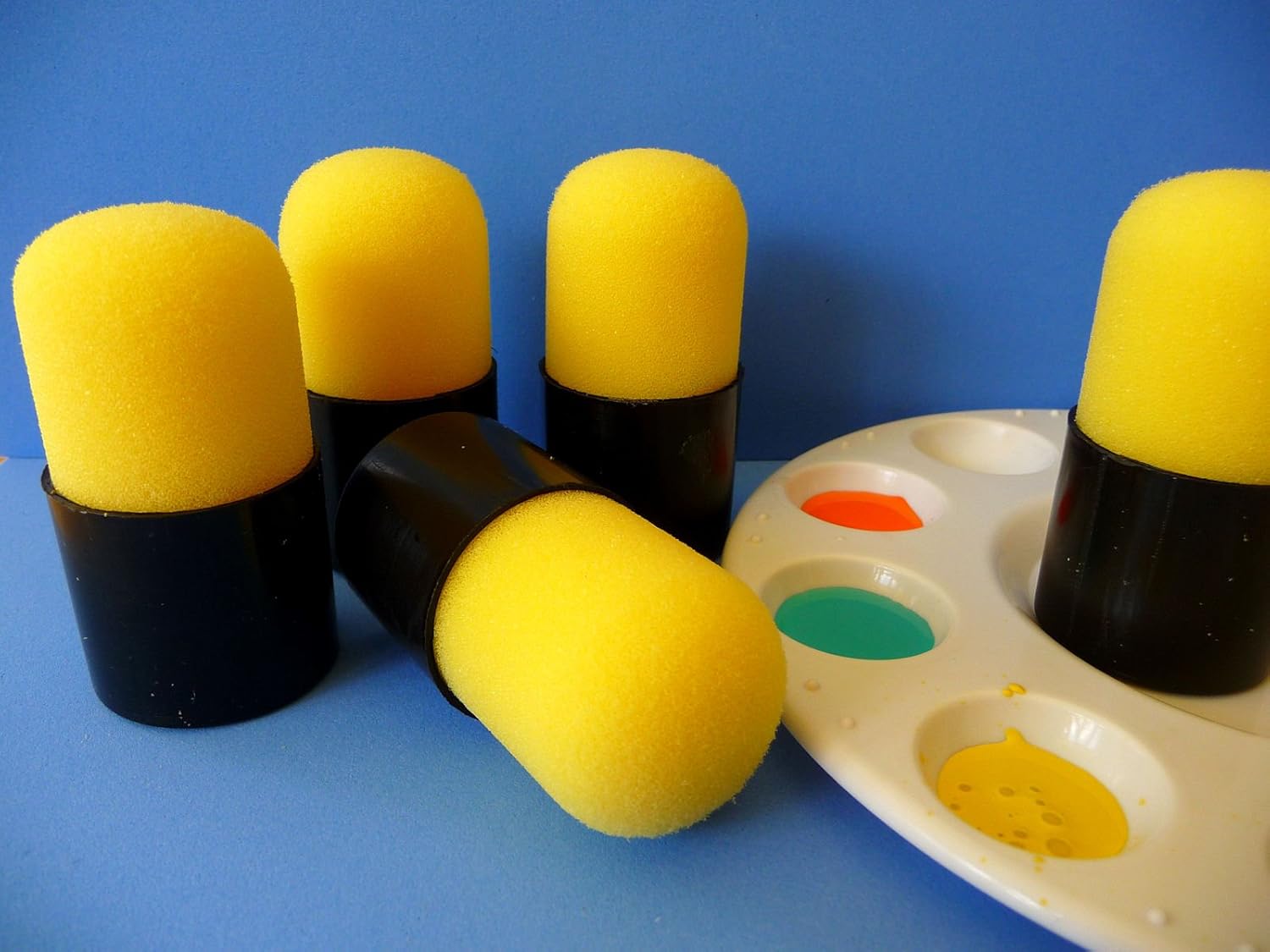 Major Brushes Mini Foam Sponge Paint Dabbers Pack of 12 Amazon.co