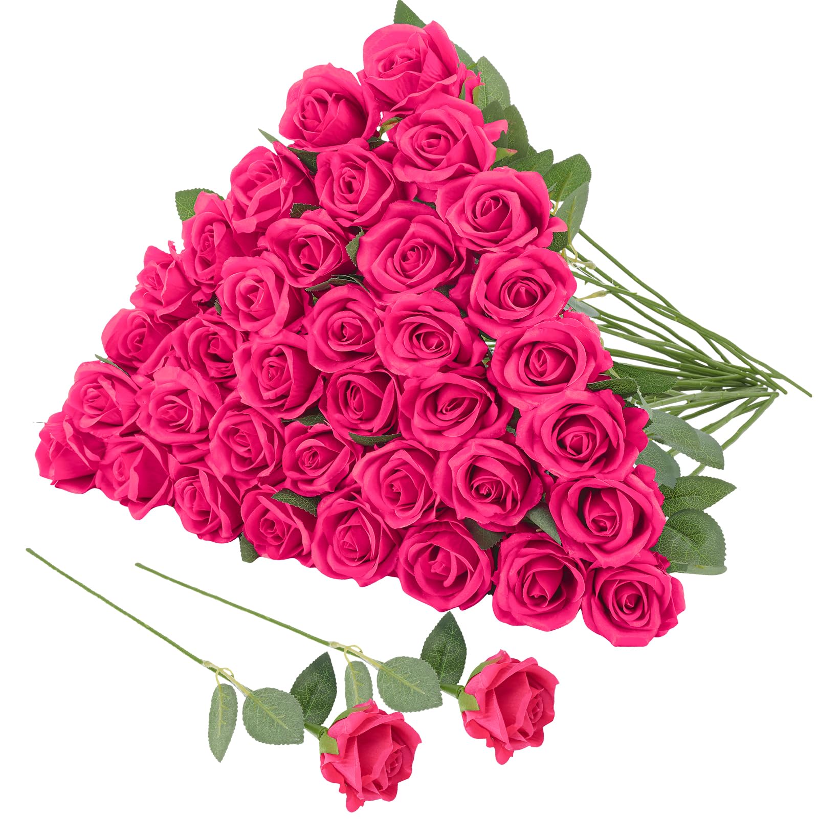 Hoemwarm 36-Pack Silk Roses