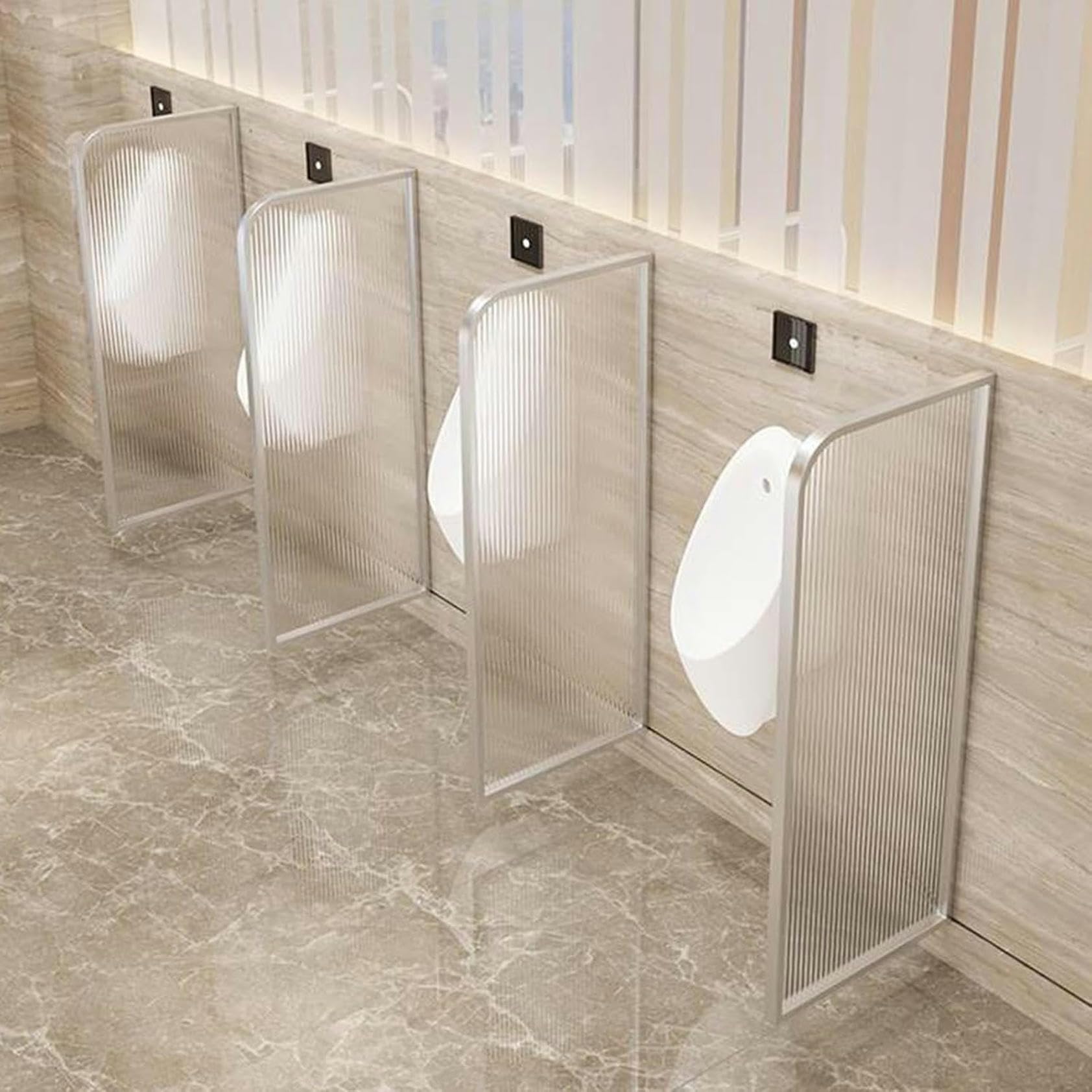 GJZQDKX Urinary Partition, Privacy Screen For Adult Urinal, Toilet Partition With Urinal Screen, Toilet Separator With Urinary Screen, Urinal Privacy Screen (color: