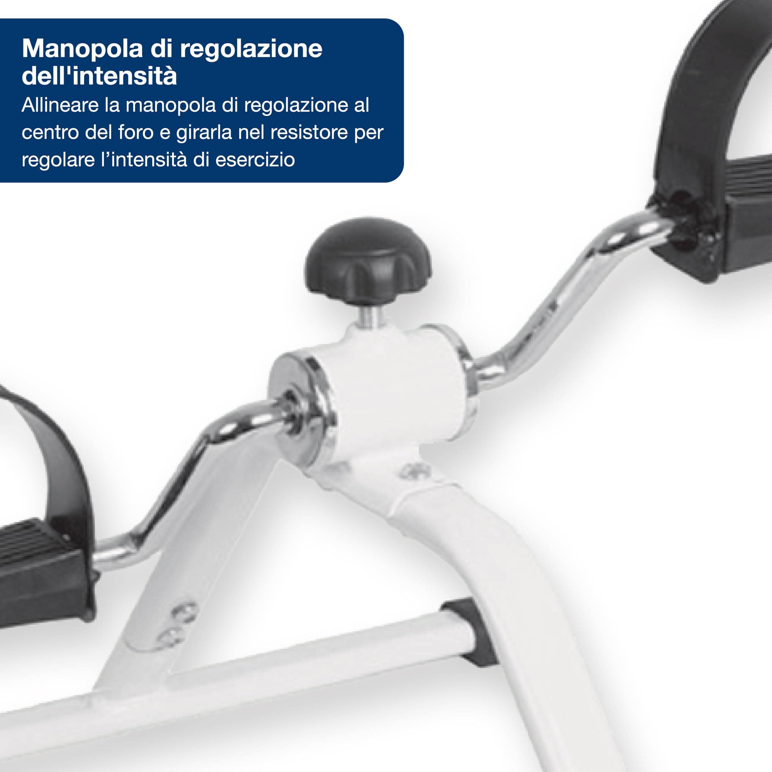 GIMA - Esercitatore a pedale basic, per allenamenti cardiovascolari moderati, 43150