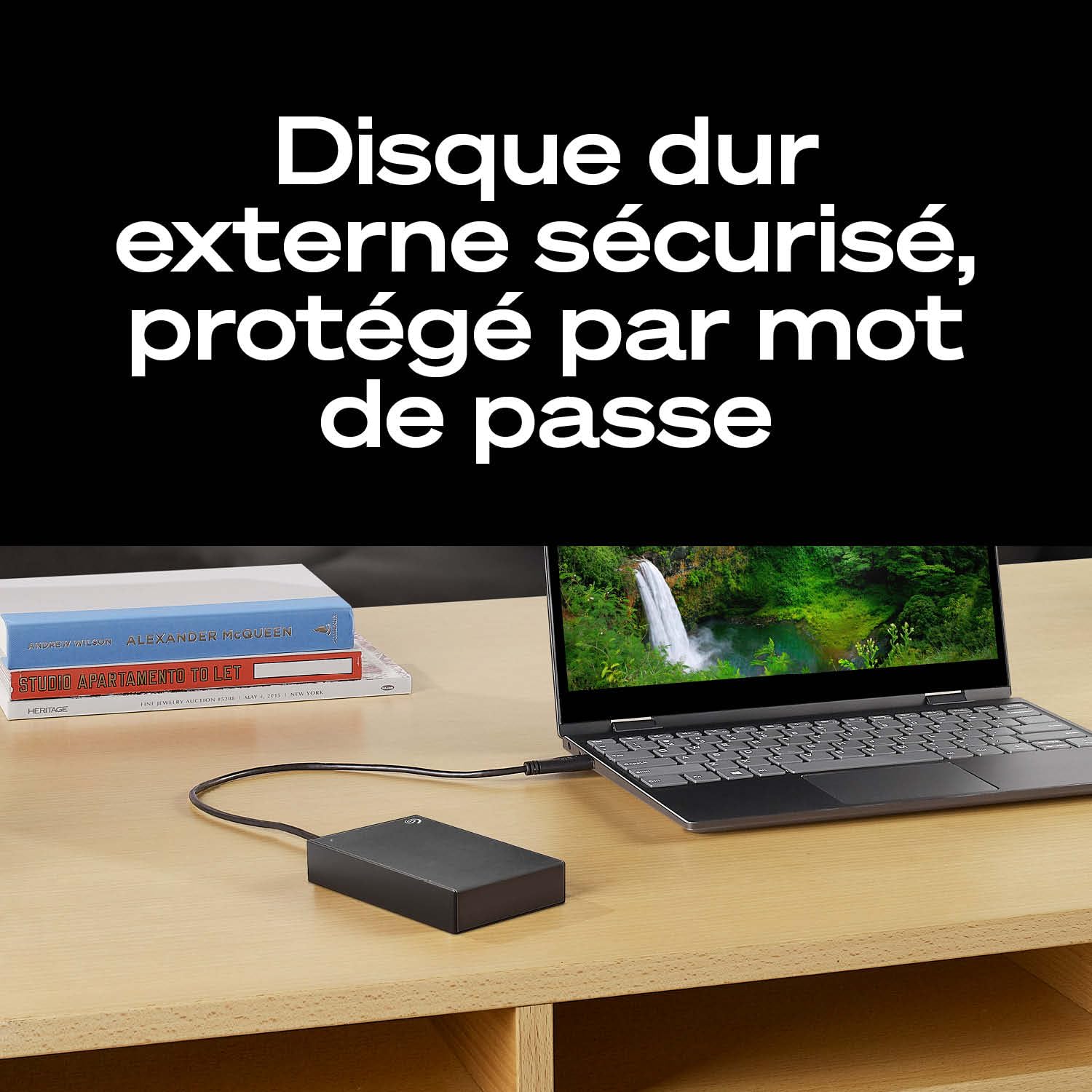 Seagate One Touch 2To, Disque Dur Externe Portable, chiffrement matériel par mot de passe, PC, Notebook & Mac, USB 3.0, Space Gray, Services Rescue inclus (STKY2000404) | HDD premium avec mot de passe, sauvegarde personnalisable, Windows & macOS. Essai A