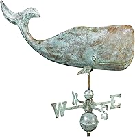 Vista 1 de Good Directions Veleta Ballena de 37", Azul Verde Cobre, Náutico, Pátina