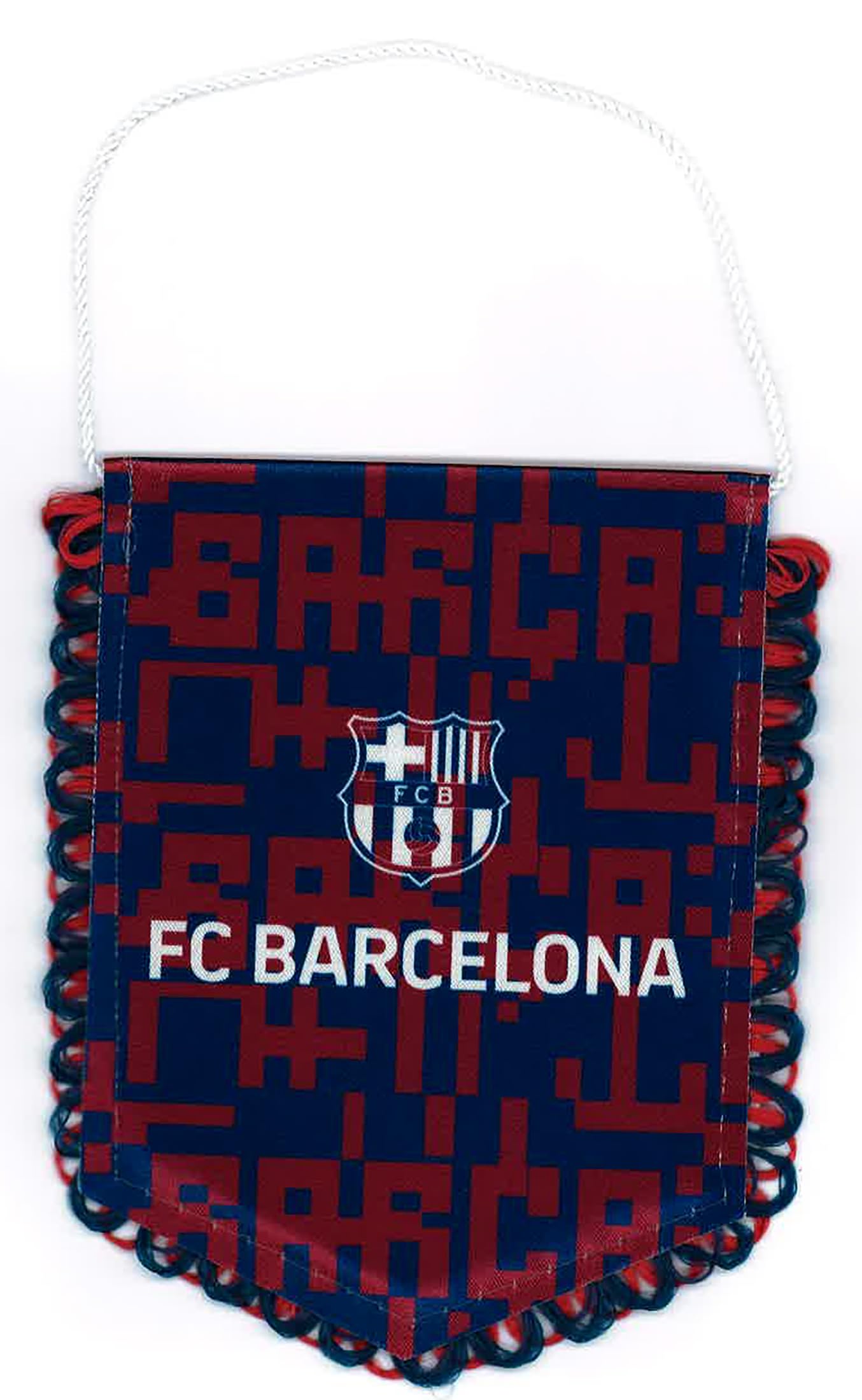 Proporczyk Barça - oficjalna kolekcja FC Barcelona, rozmiar 13 x 10 cm