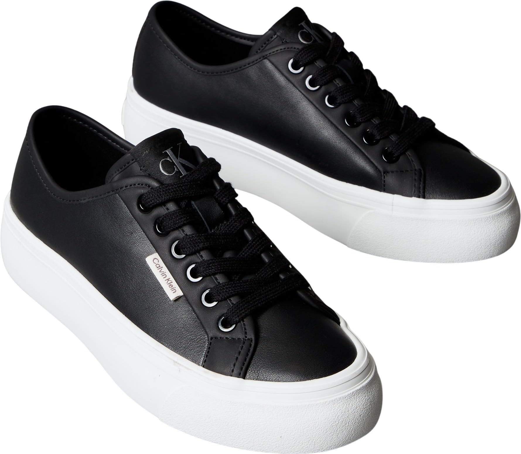 Calvin Klein Vulc Flatf Lace Up LTH CK Yw0yw01932 Parte Superior bajaMujer
