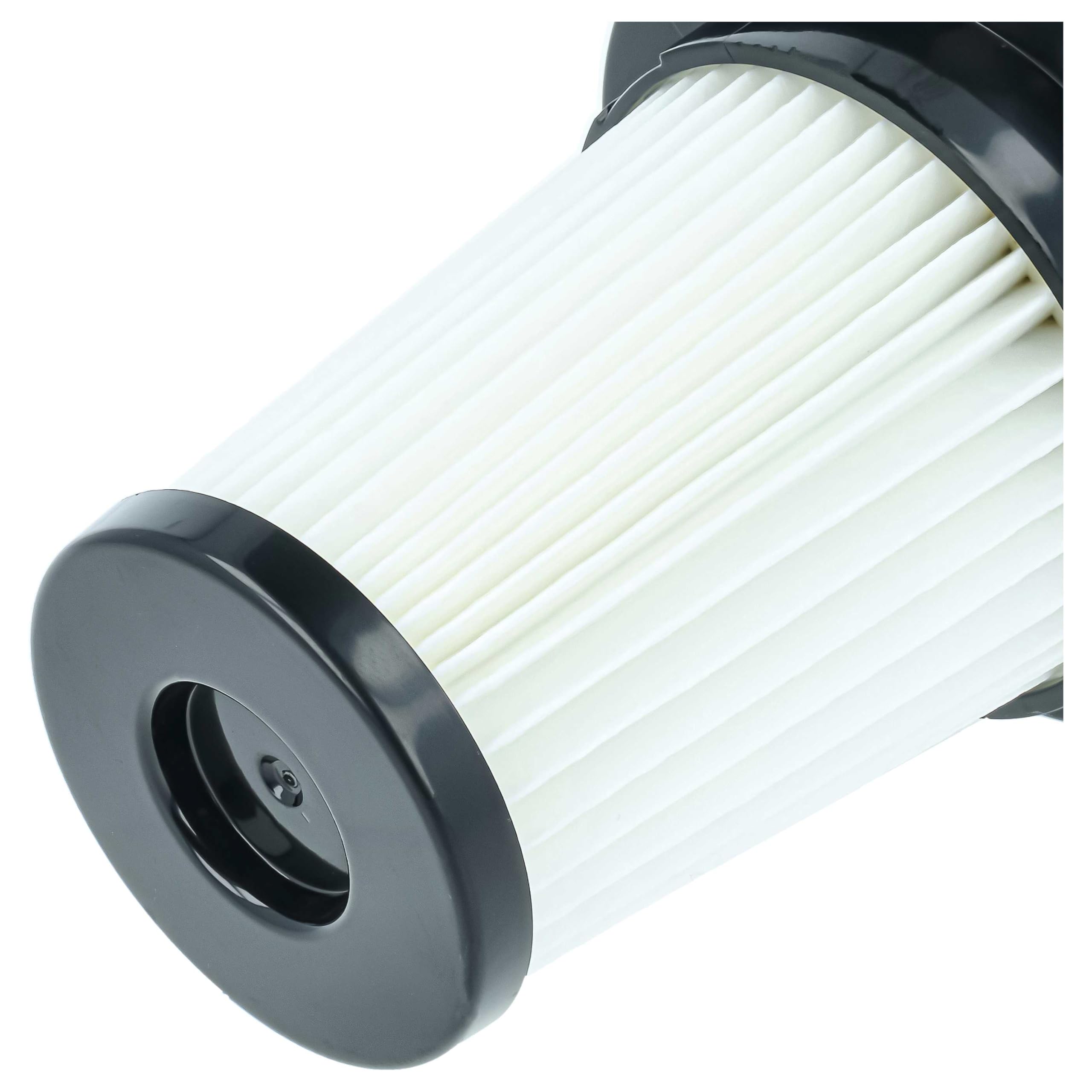 vhbw 5x Filtro reemplaza Beko 9178039322, C00911456 para aspiradora - filtro Hepa negro blanco