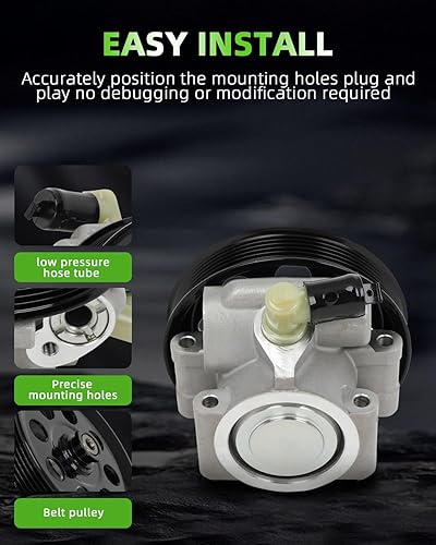 Miniatura 515 de SCITOO Bomba de dirección asistida compatible para 2005 para Saab 9-2X 2.0L, 2006 para Saab 9-2X 2.5L, 2004-2005 para Subaru Impreza 2.0L, 21-5396