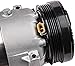 Air Conditioning AC Compressor with Clutch for Chevy Aveo Aveo5 1.6L 2009 2010 2011 P-ontiac G3 1.6L 2009 2010,1522234 95907421 6512783